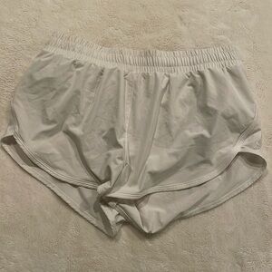 White athletic shorts